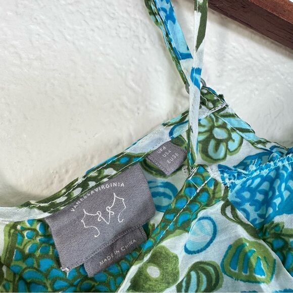 Anthropologie Vanessa Virginia Puget Fish Blouse Top Size 4 Small - Picture 8 of 8